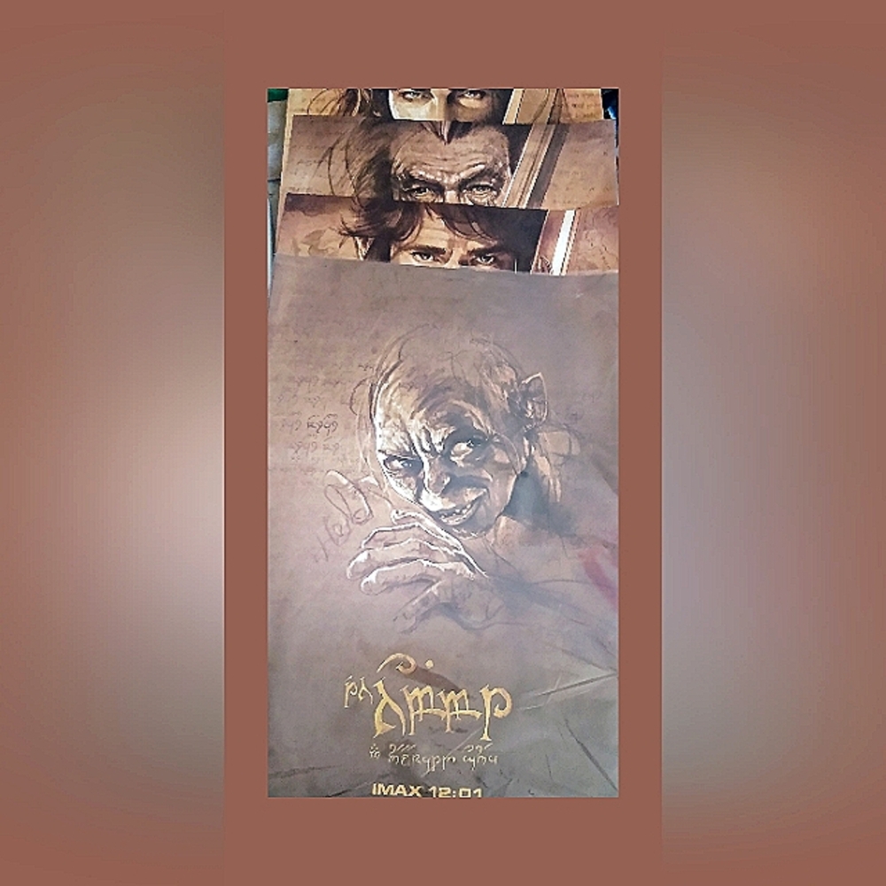 Set of 4 - IMAX POSTERS (12/14/12)